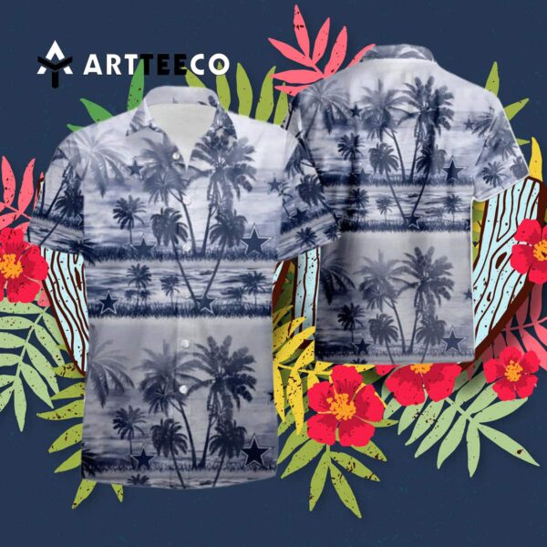 Cleveland Browns Coconut Island White Hawaiian Shirt 3