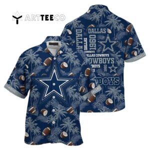 Cleveland Browns Coconut Tree Pattern Hawaiian Shirt 1