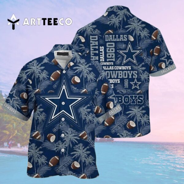 Cleveland Browns Coconut Tree Pattern Hawaiian Shirt 2