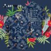 Cleveland Browns Coconut Tree Pattern Hawaiian Shirt 3