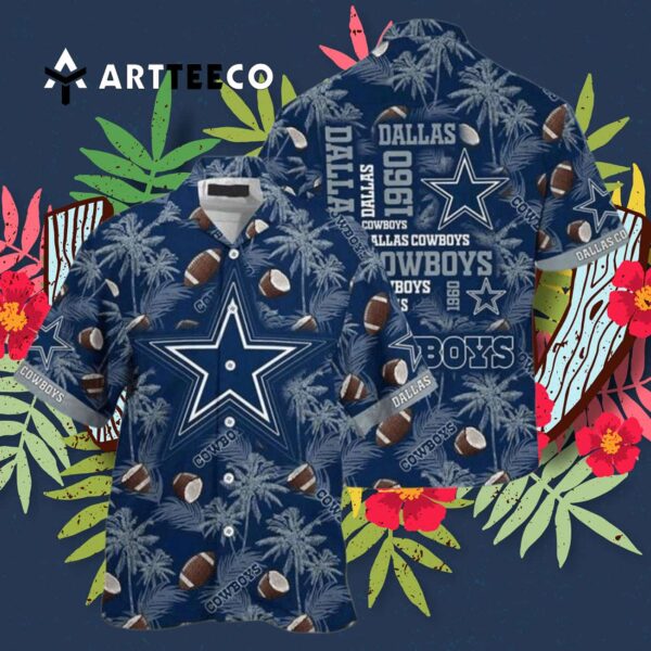 Cleveland Browns Coconut Tree Pattern Hawaiian Shirt 3