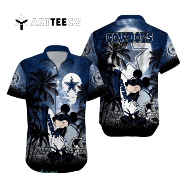 Cleveland Browns Mickey Mouse Hawaiian Shirt 1