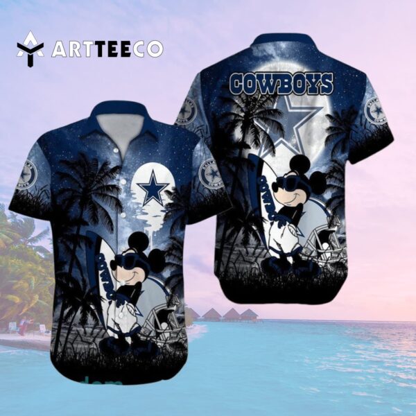 Cleveland Browns Mickey Mouse Hawaiian Shirt 2