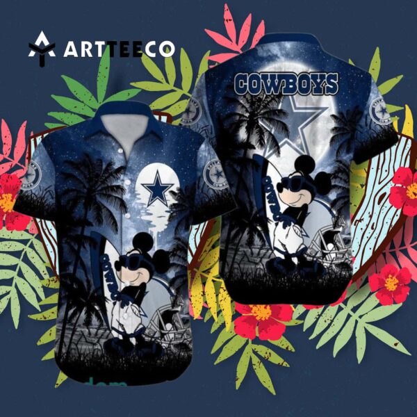 Cleveland Browns Mickey Mouse Hawaiian Shirt 3