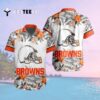 Cleveland Browns Special Floral Tropical Hawaiian Shirt 2