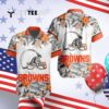 Cleveland Browns Special Floral Tropical Hawaiian Shirt 4
