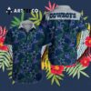 Cleveland Browns Tropical Flower All Over Print Hawaiian Shirt 3