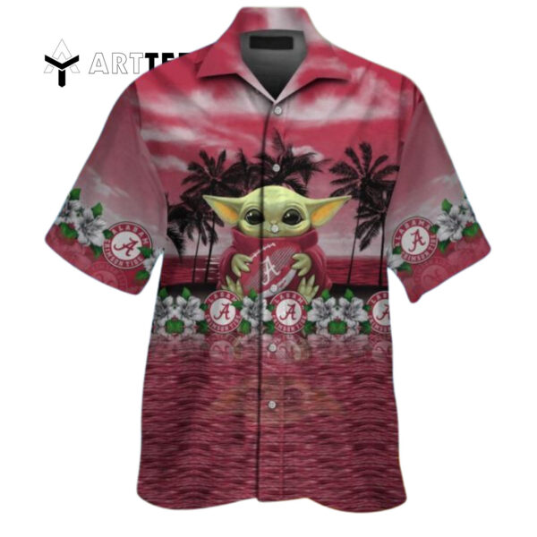 Crimson Tide Baby Yoda Hawaiian Shirt 3 1