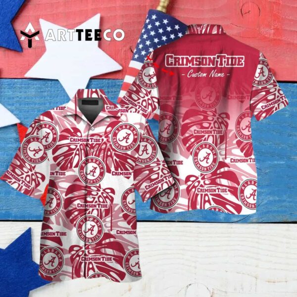 Crimson Tide Hawaiian Shirt 4