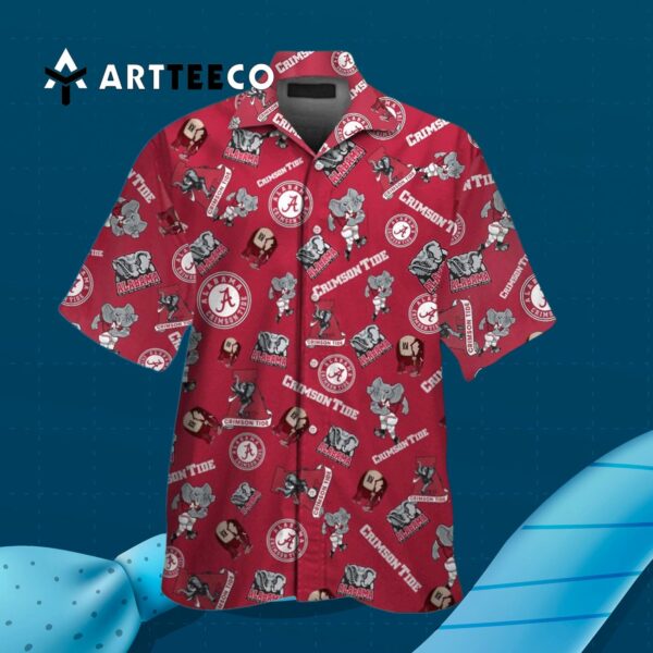 Crimson Tide Hawaiian Shirt 6 3