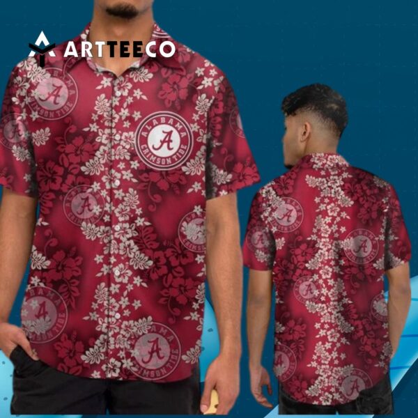Crimson Tide Hawaiian Shirt 7 3
