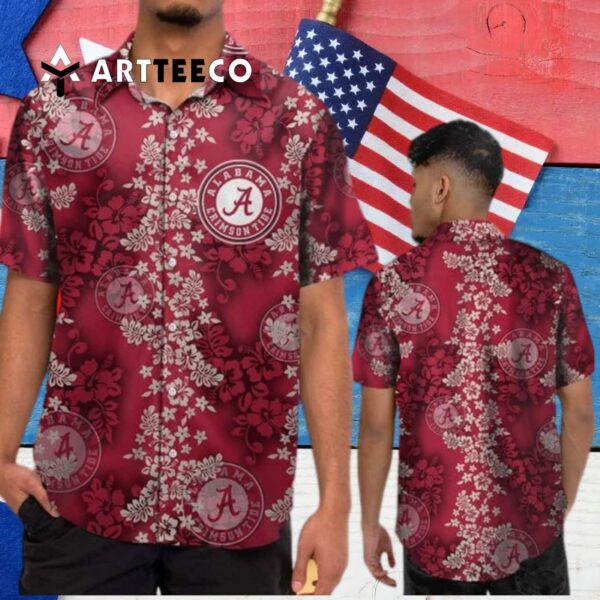 Crimson Tide Hawaiian Shirt 7 4