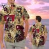 Crimson Tide Pirates Retro Hawaiian Shirt 2