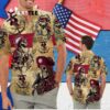 Crimson Tide Pirates Retro Hawaiian Shirt 4