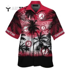 Crimson Tide Tropical Hawaiian Shirt 1