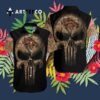 Denver Broncos Camouflage Skull Hawaiian Shirt 3