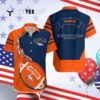 Denver Broncos Flame Ball Hawaiian Shirt 4