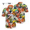 Denver Broncos Flower Summer Hawaiian Shirt 1