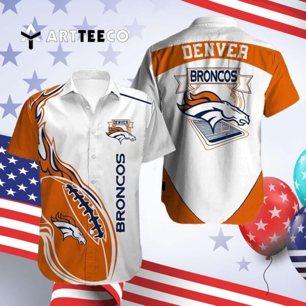 Denver Broncos Limited Edition V1 Hawaiian Shirt 4