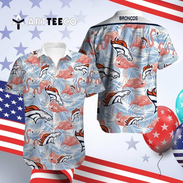Denver Broncos Limited Edition V4 Hawaiian Shirt 4