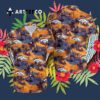 Denver Broncos Logo Pattern Hawaiian Shirt 3