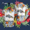 Denver Broncos Special Floral Tropical Team Hawaiian Shirt 3