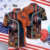 Denver Broncos Vintage Pattern Hawaiian Shirt 4
