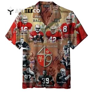 Football San Francisco 49ers My Favorite Team Nfl Hawaiian Shirt 1