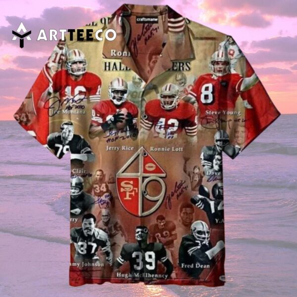 Football San Francisco 49ers My Favorite Team Nfl Hawaiian Shirt 2