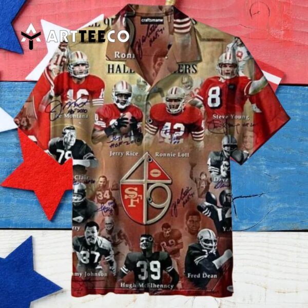Football San Francisco 49ers My Favorite Team Nfl Hawaiian Shirt 4
