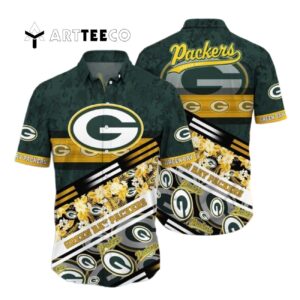 Green Bay Packers Aloha Style Hawaiian Shirt 1