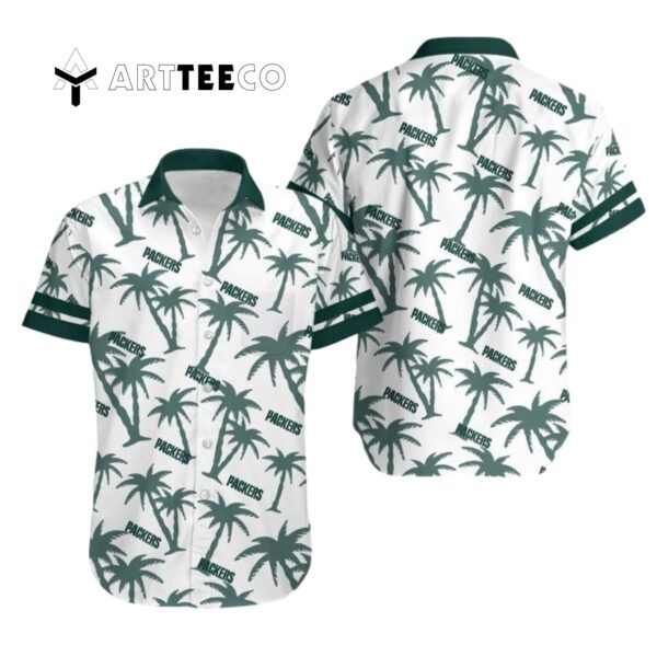 Green Bay Packers Coconut Tree Hawaiian Shirt 1