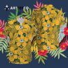 Green Bay Packers Flower Hawaiian Shirt 3