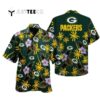 Green Bay Packers Green Coconut Hawaiian Shirt 1