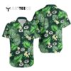 Green Bay Packers Logo And Leaves V1 Hawaiian Shirt 1