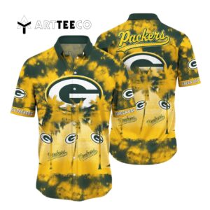 Green Bay Packers Logo Hawaiian Shirt 1