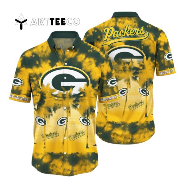 Green Bay Packers Logo Hawaiian Shirt 1