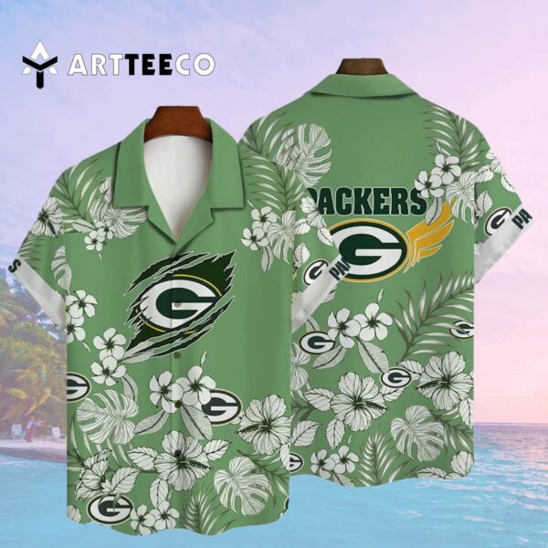 Green Bay Packers National Football League 2025 Aop V27 Hawaiian Shirt 2