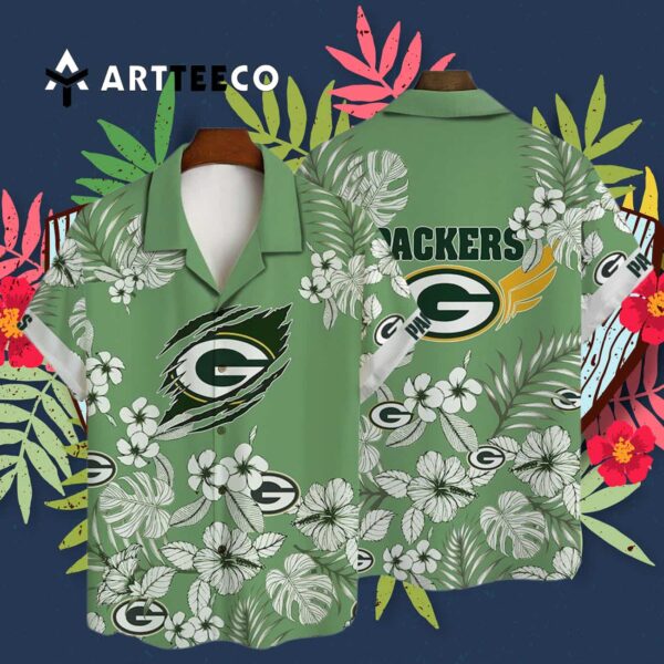 Green Bay Packers National Football League 2025 Aop V27 Hawaiian Shirt 3