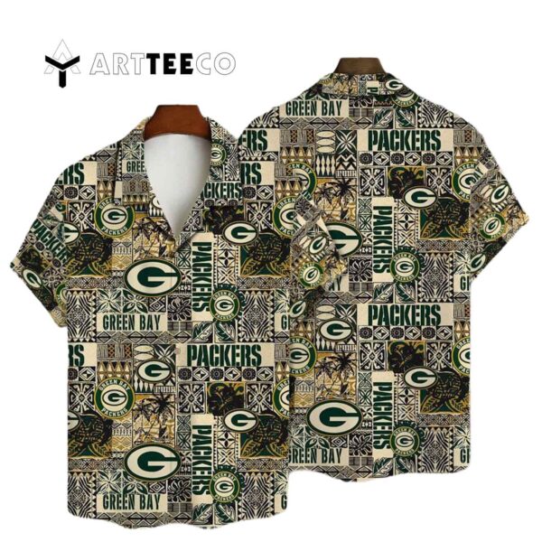Green Bay Packers National Football League 2025 Aop V7 Hawaiian Shirt 1