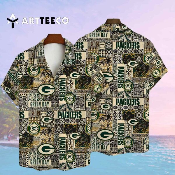 Green Bay Packers National Football League 2025 Aop V7 Hawaiian Shirt 2