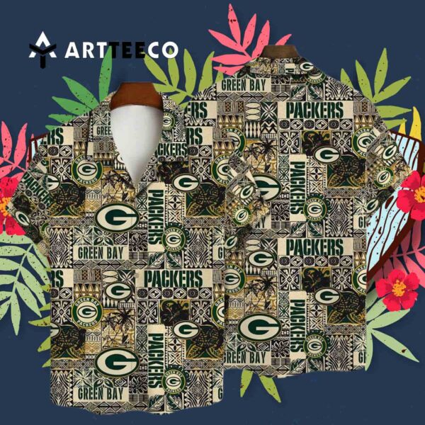 Green Bay Packers National Football League 2025 Aop V7 Hawaiian Shirt 3
