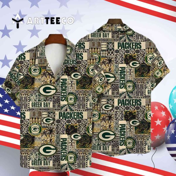 Green Bay Packers National Football League 2025 Aop V7 Hawaiian Shirt 4