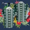 Green Bay Packers New Coconut Trees Hawaiian Shirt 3