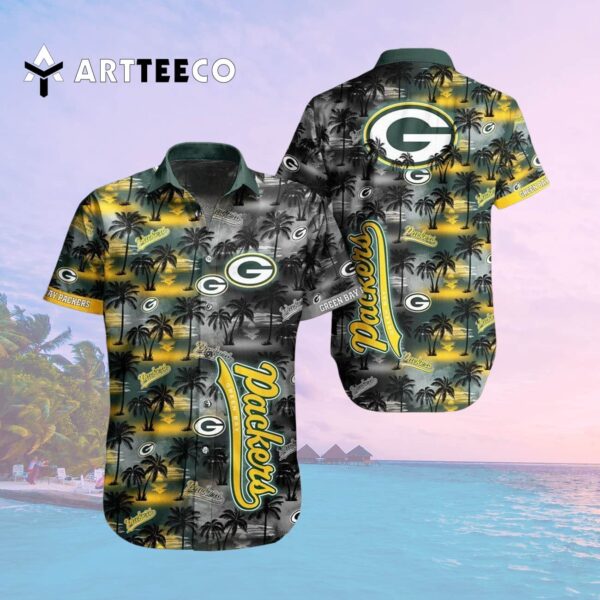Green Bay Packers Nfl Aloha Hawaiian Shirt 2