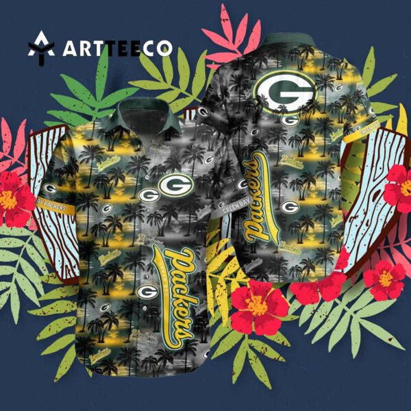 Green Bay Packers Nfl Aloha Hawaiian Shirt 3