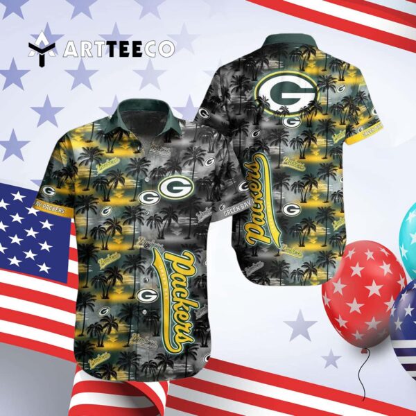 Green Bay Packers Nfl Aloha Hawaiian Shirt 4