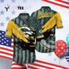 Green Bay Packers Nfl American Flag Hawaiian Shirt 4