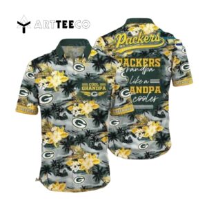 Green Bay Packers Nfl Grandparent Beach Hawaiian Shirt 1