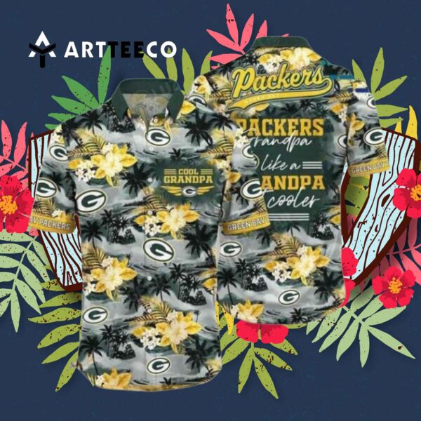 Green Bay Packers Nfl Grandparent Beach Hawaiian Shirt 3